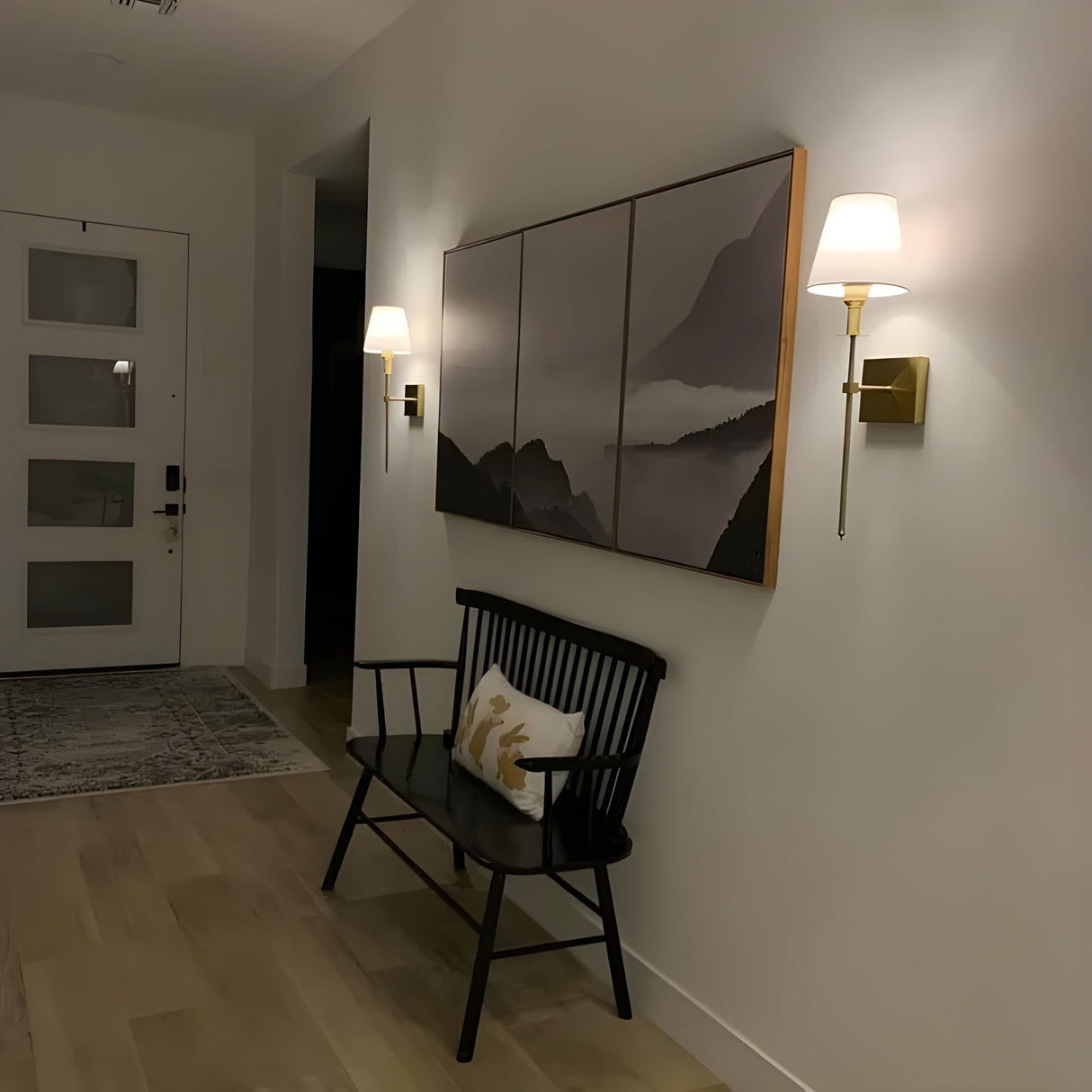 AuraShade Light - Uppladdningsbar Ameran LED-vägglampa Carvallo