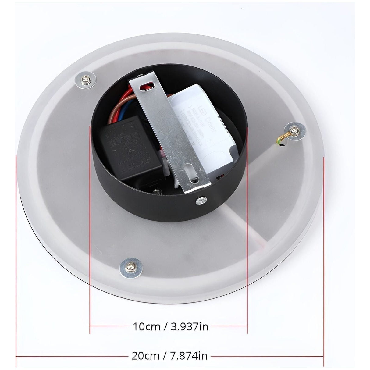 LightEase Lamp - Modern Akryl Vägglampa Carvallo