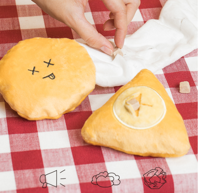 Interaktiv Hundleksak för Tandvård-Chipspåse-leksaker-VaruZ-Hemnix