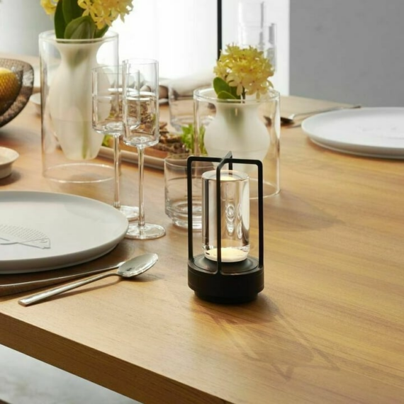 Carvallo – Elegant Dimmbar Bordslampa med Kristall Atmosfär Carvallo