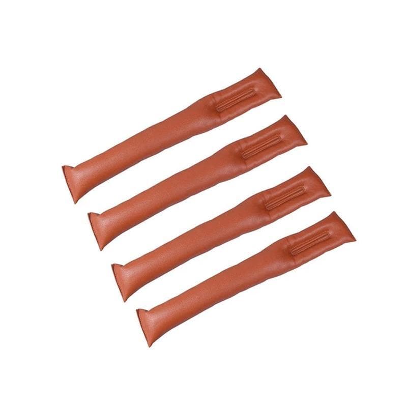 Royallure Bilstolsfackfyllare - Premium PU-läderorganisatör för telefoner, nycklar och nödvändigheter - Justerbar och lätt att installera - 2 st Carvallo