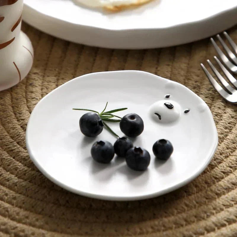 Söt isbjörnskopp i keramik Carvallo