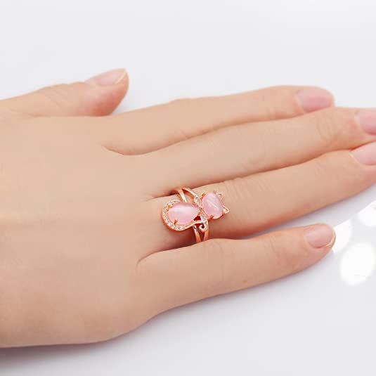 Opal katt ring Bellasverige