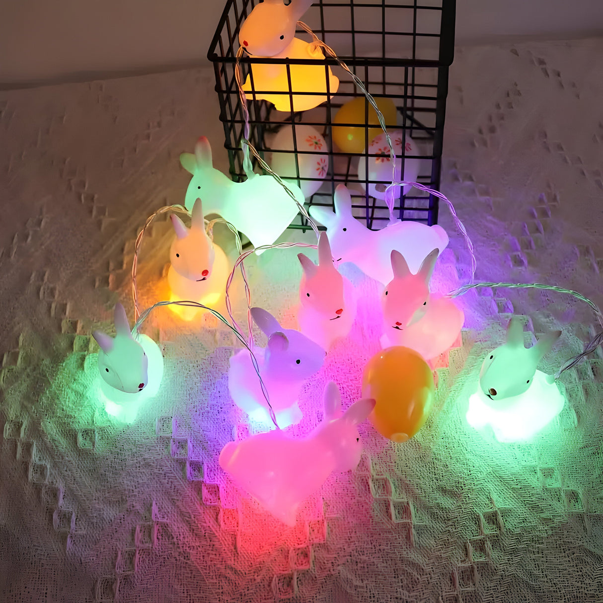 LumiRabbit Light - Vintage-stil LED-kanin kette ljus Carvallo