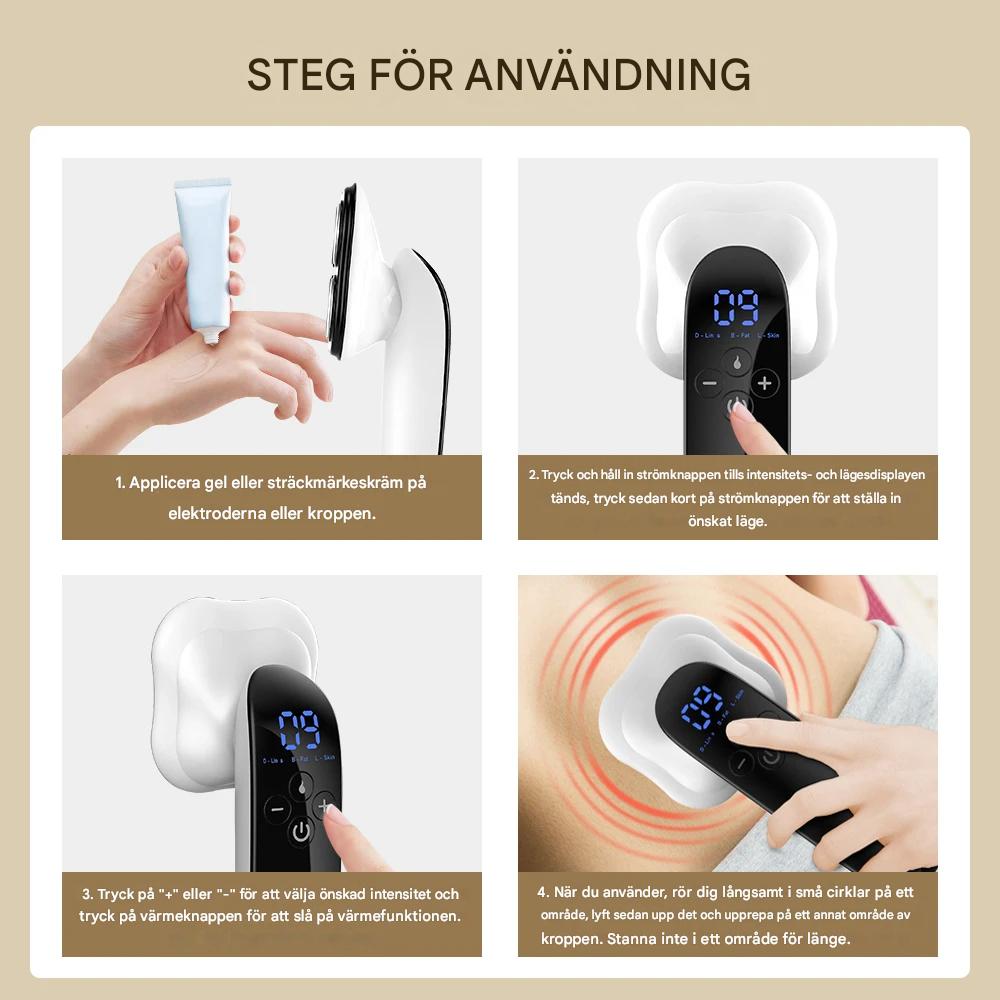 PureForme - Elektrisk Skulpteringsenhet för Slank Kropp och Fast Hud-Elektriska Massageapparater-BB-Hemnix