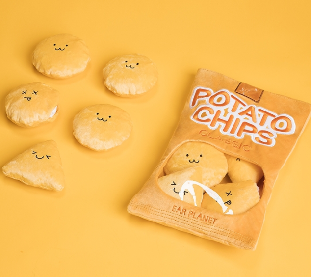Interaktiv Hundleksak för Tandvård-Chipspåse-leksaker-VaruZ-Hemnix