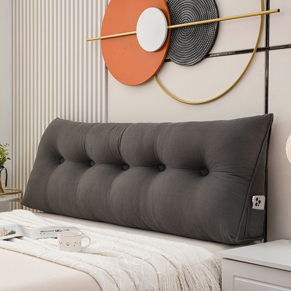 Royelux Vattentät Wedge Kudde - Ergonomiskt Stöd för Inomhus- och Utomhusbruk Carvallo