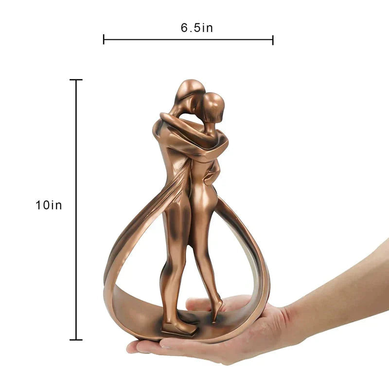 LumiEmbrace – Elegant Skulptur i Harts MILA Sverige