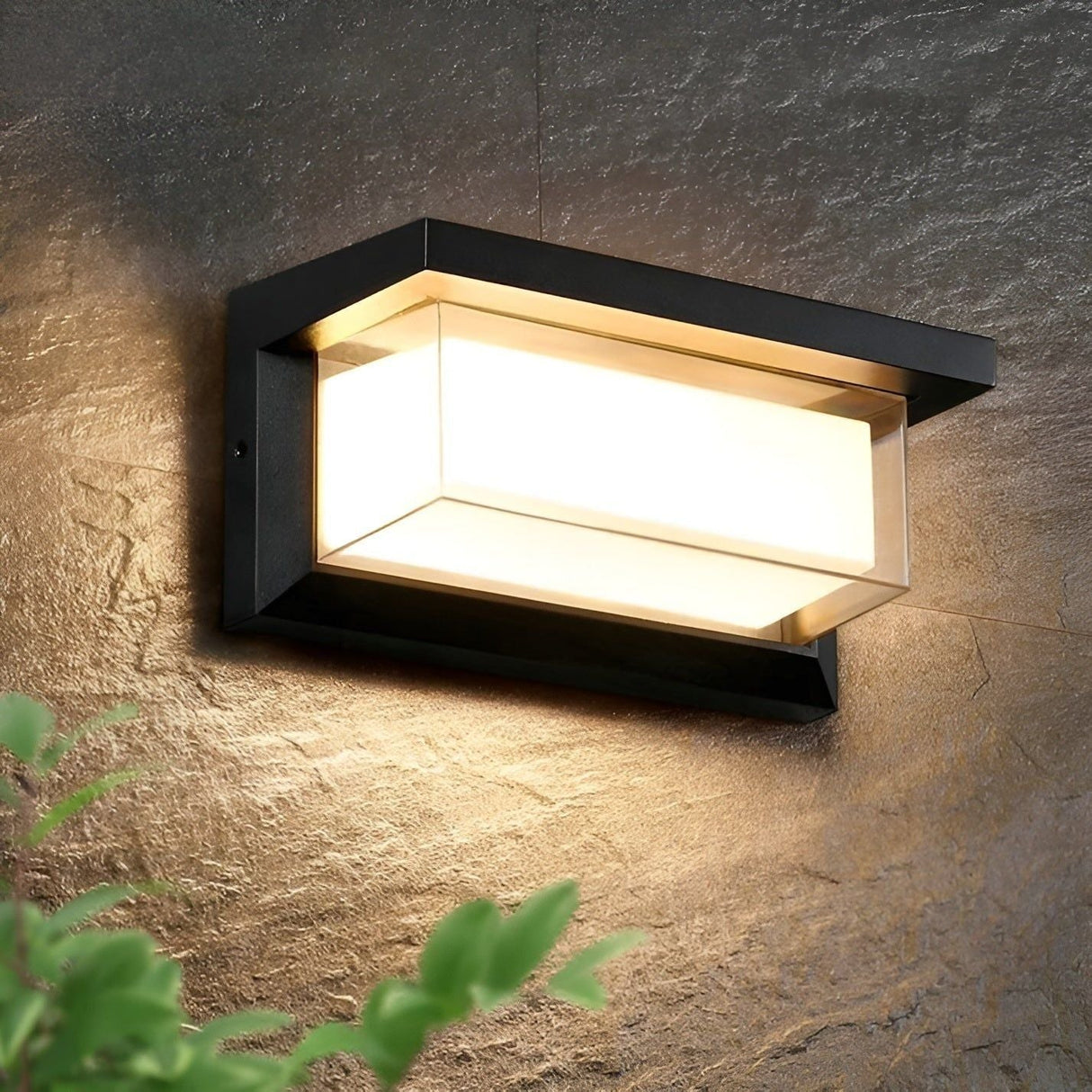 AquaSense Light - Vattentät LED-rörelsesensor-utomhusvägglampa Carvallo