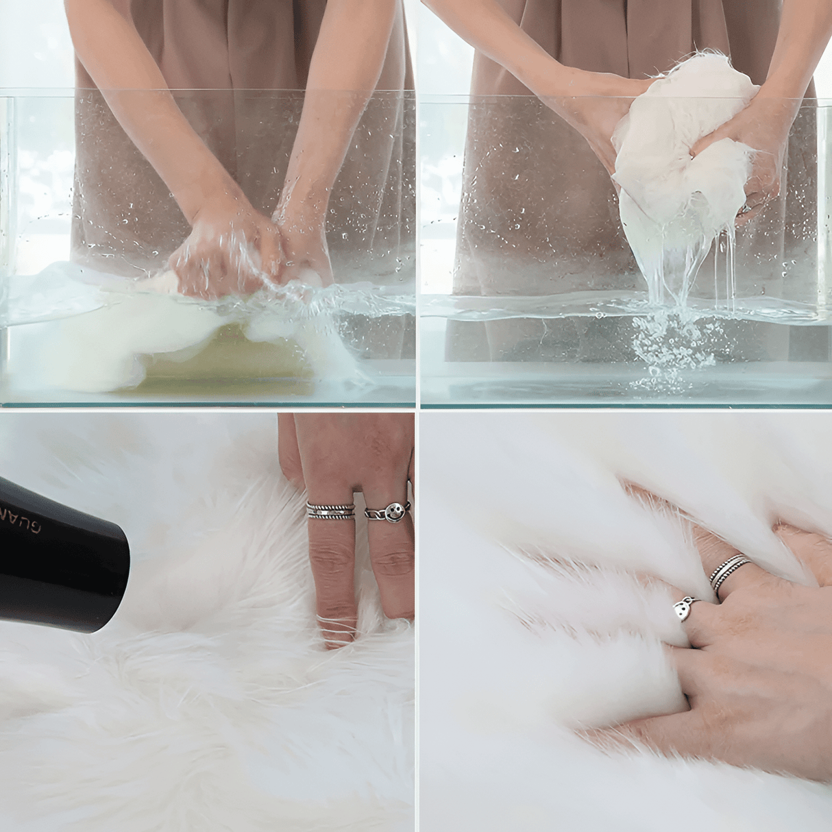 Plysch komfortgolvmatta – mjuk och mysig accent MILA Sverige