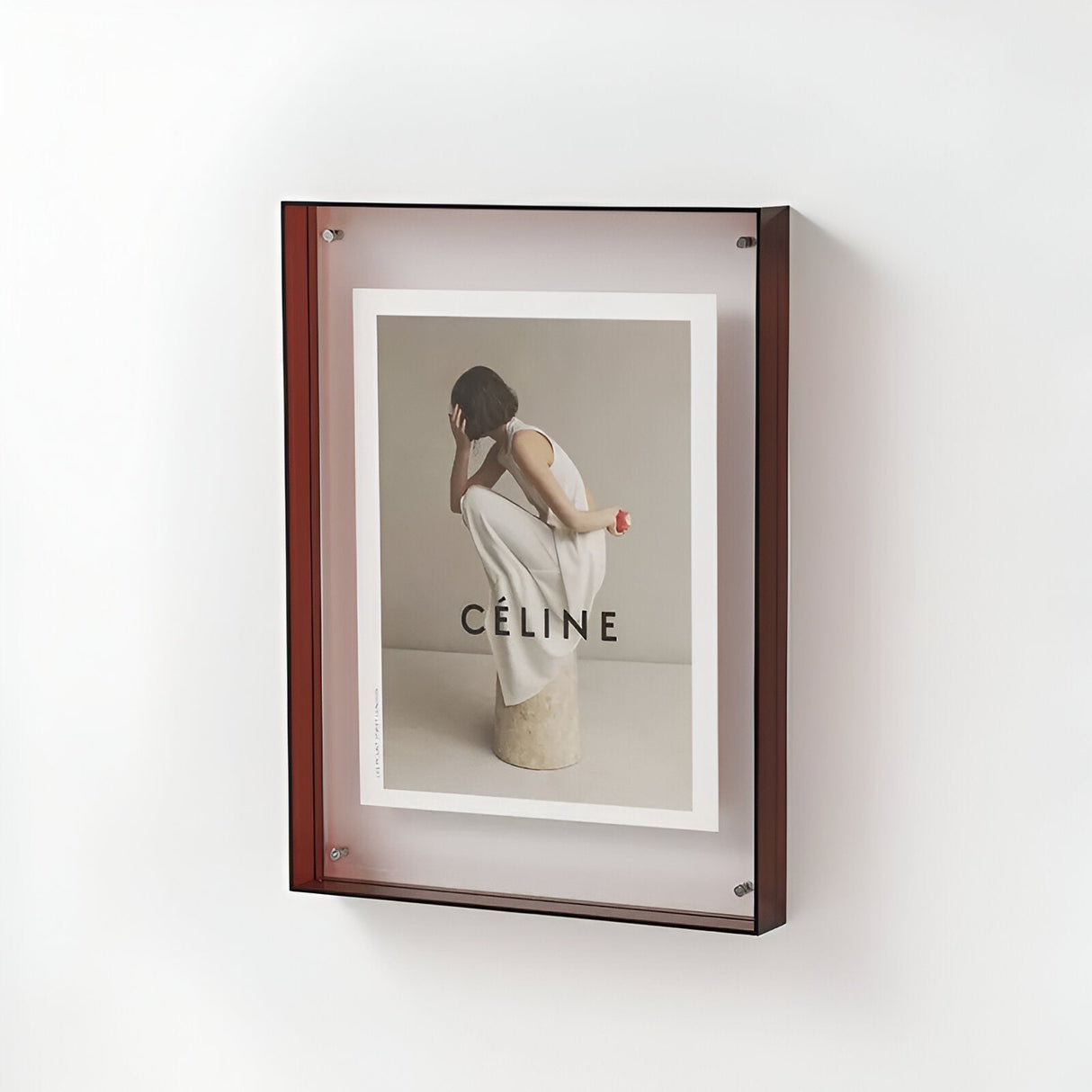 Luxora AcryGlow – Transparent foto ram med modern minimalistisk design Carvallo