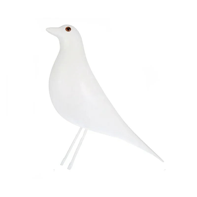 Färgglad Nyhets Fågelhus Ornament Harpiks Skulptur Dekor Carvallo