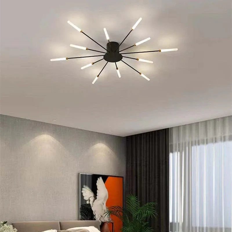Taklampa Modern Flush Mount LED Armatur Carvallo