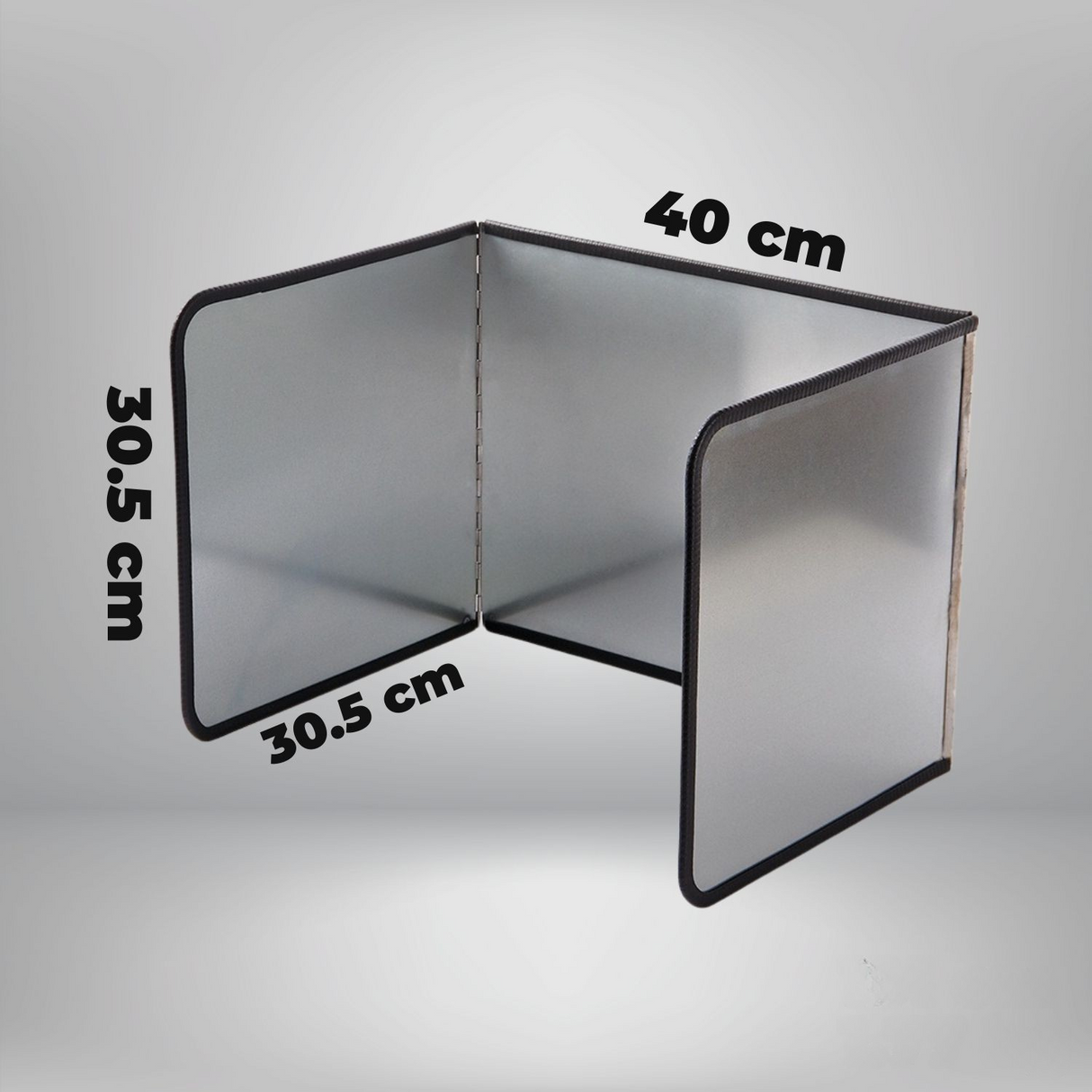 Faltbarer Spritzschutz – leicht zu reinigender Antihaft-Schutz MILA Sverige