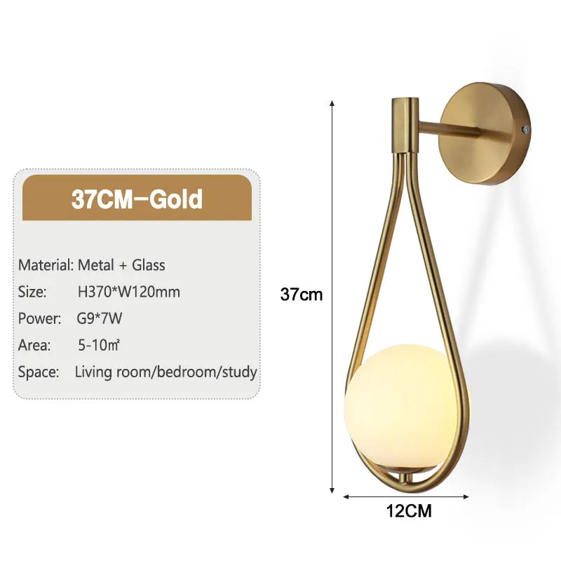 ScandiGlow – Snygg skandinavisk vägglampa Carvallo