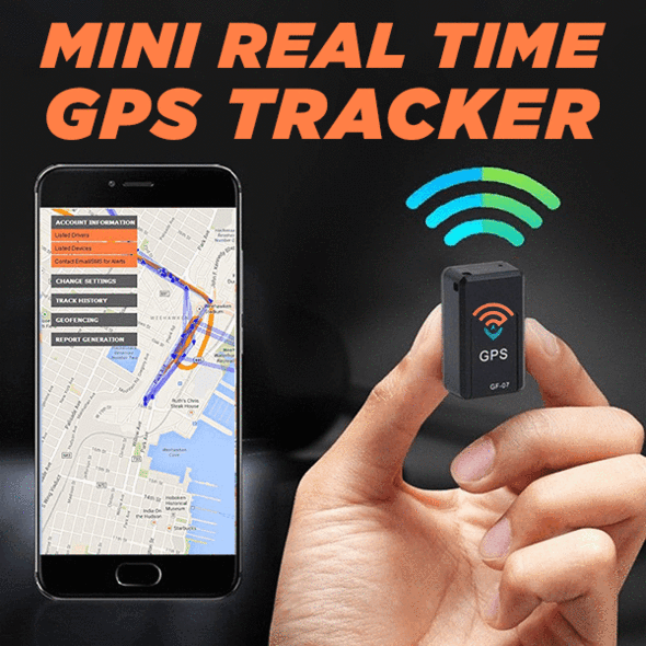 GPS Tracker Mini Bärbar Magnetisk Enhet Carvallo