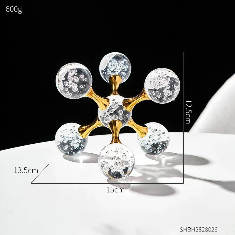 Kreativ Konst Kristallboll Bordsdekoration - Glas Lyx Carvallo