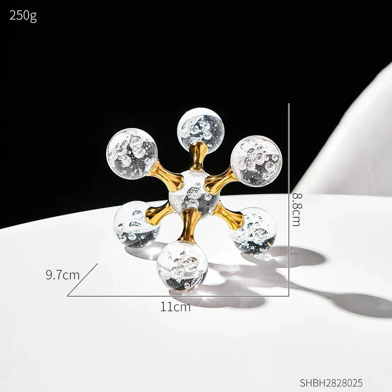 Kreativ Konst Kristallboll Bordsdekoration - Glas Lyx Carvallo