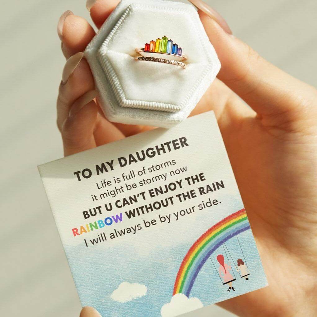 Till Min Dotter Crown Ring-Jewelry for women-Hemnix-Till Min Dotter-Silver-Hemnix