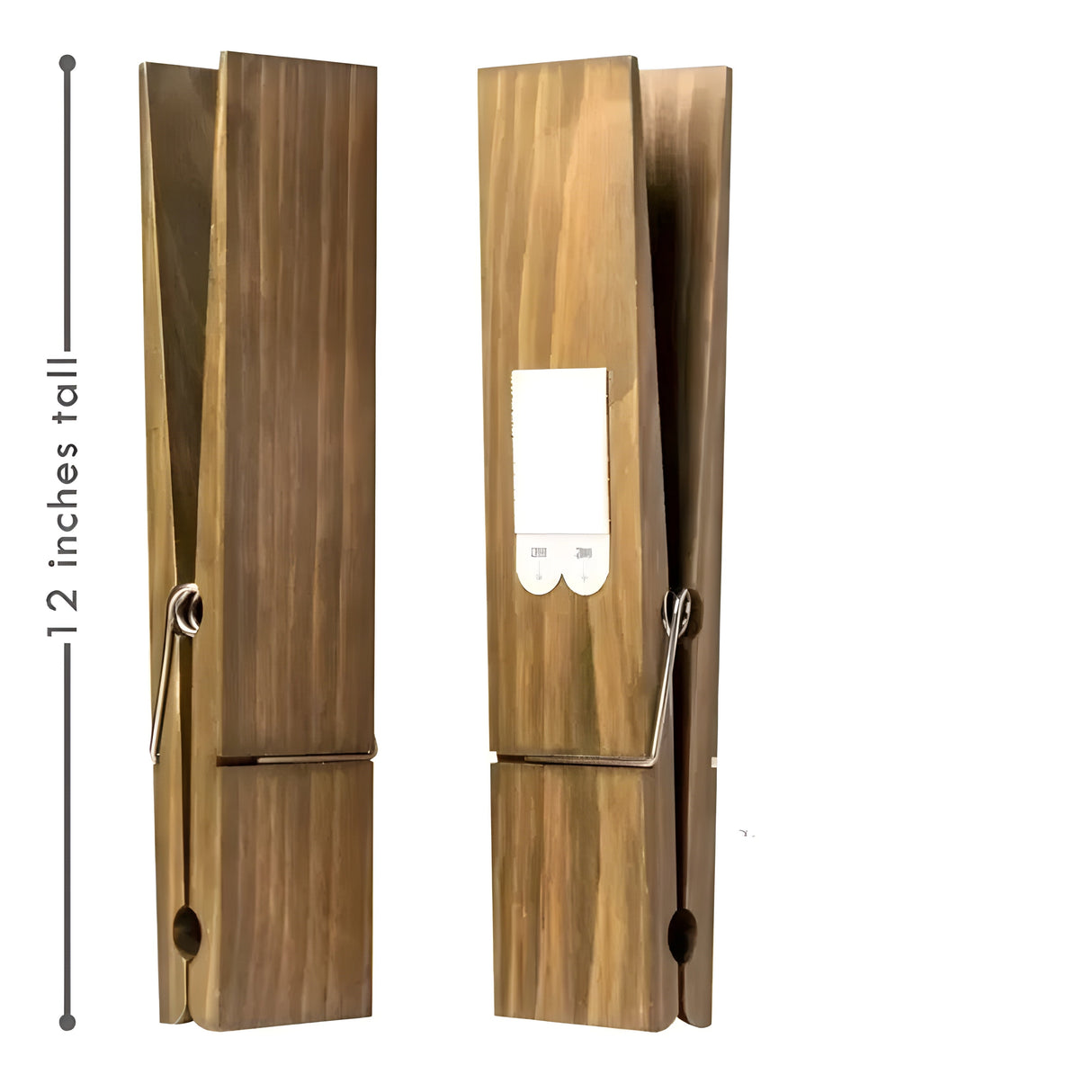 PineGrip Handdukshållare - Elegant badrumshanddukklämma av trä Carvallo