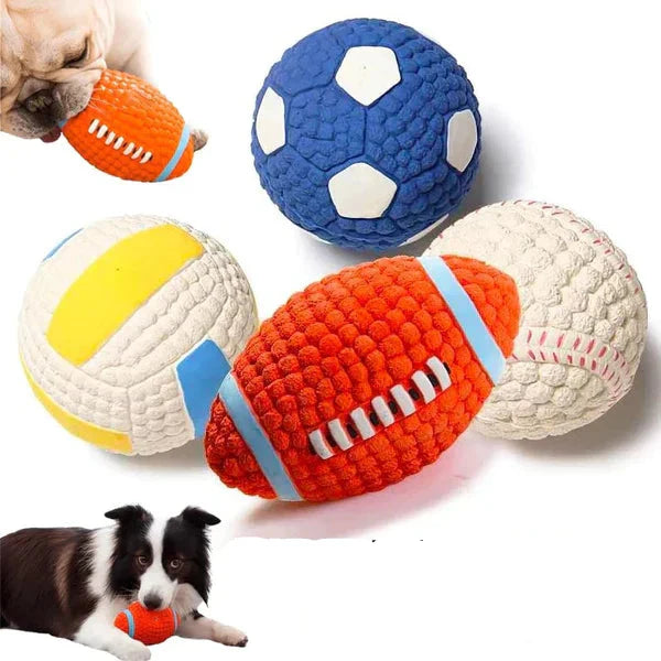 Pawelux Indestructible Chew Ball – Ultimata Hundleksak för Aggressiva Tuggare & Tandhälsa Carvallo