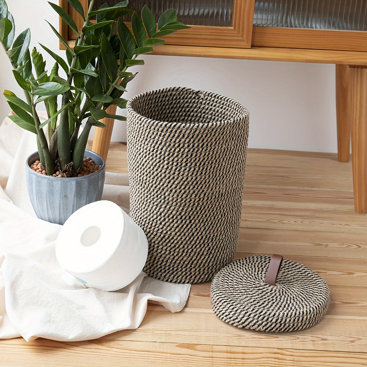 Bohemiskt Förvaringskorg - För ett Stilig Badrum Carvallo