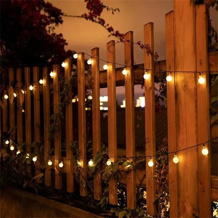 Solenergi LED Fe Fairy Lights | Vattentåliga Utomhus Ljus Slingor Carvallo