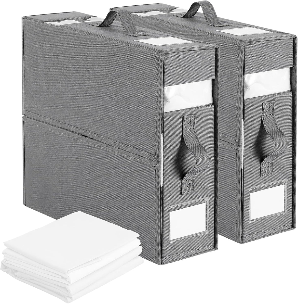 Carvallo – Fällbar Organisatör för Prydligt Organiserad Sängkläder Carvallo