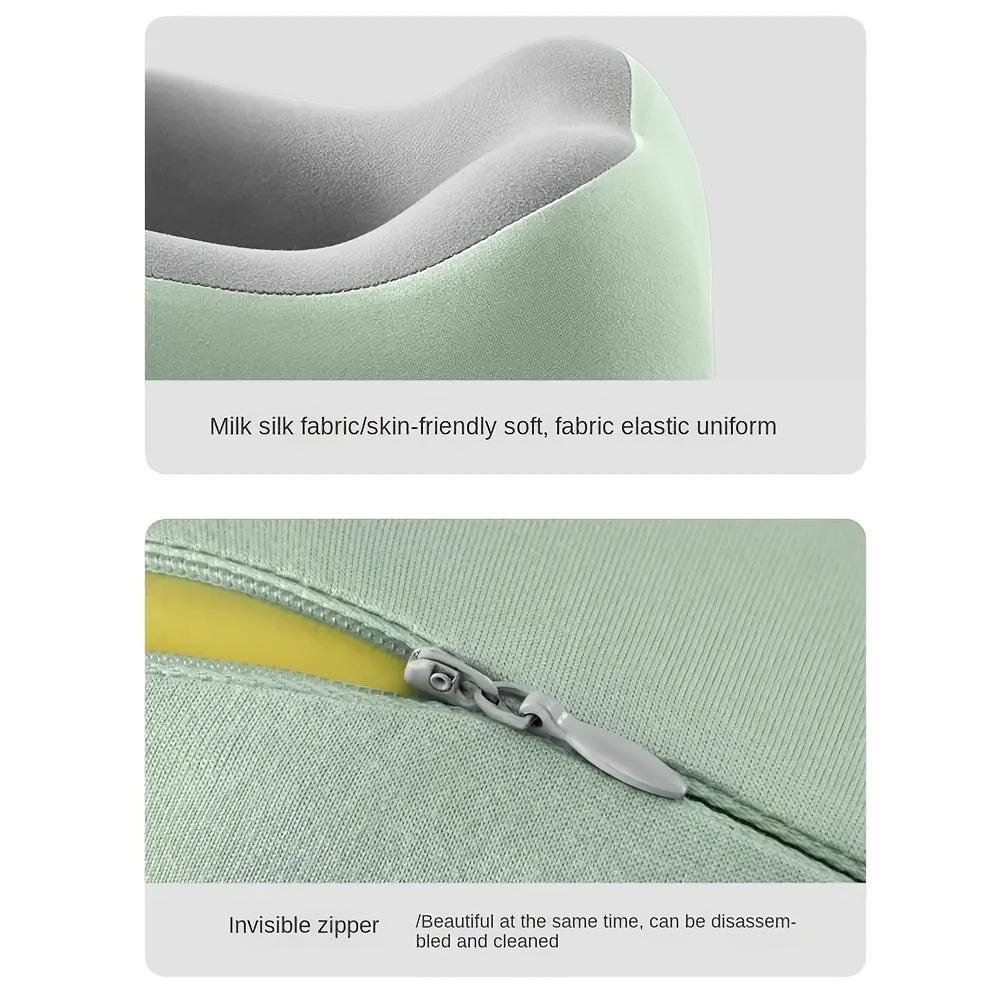 Ergonomisk U-formad resekudde – Nackstöd i minnesskum för vilsamma resor MILA Sverige