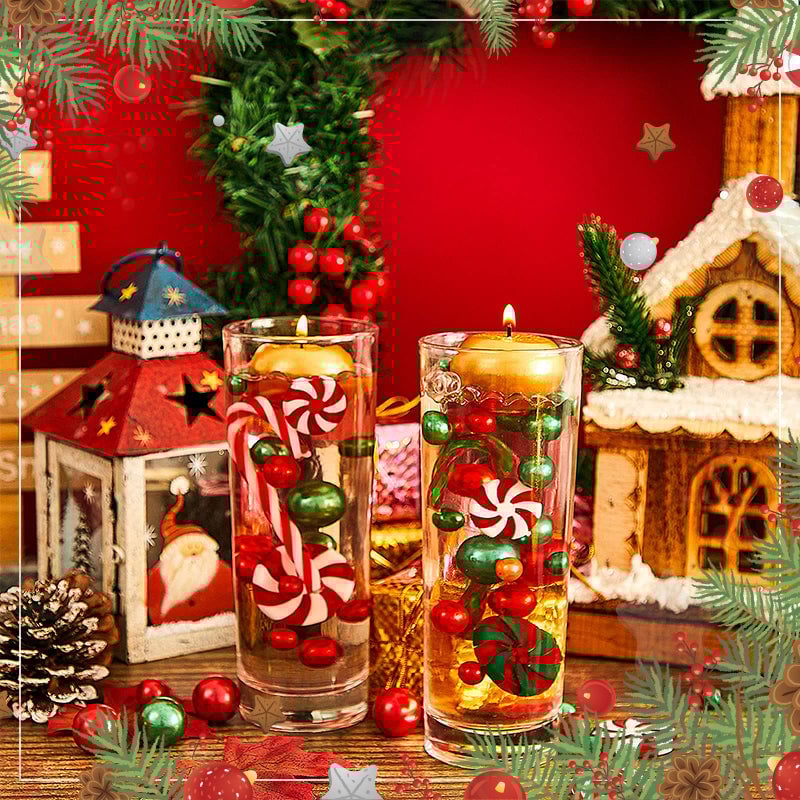 Carvallo - 2250 stycken 17-20mm kristall-botten-vatten-perlor-gel Carvallo