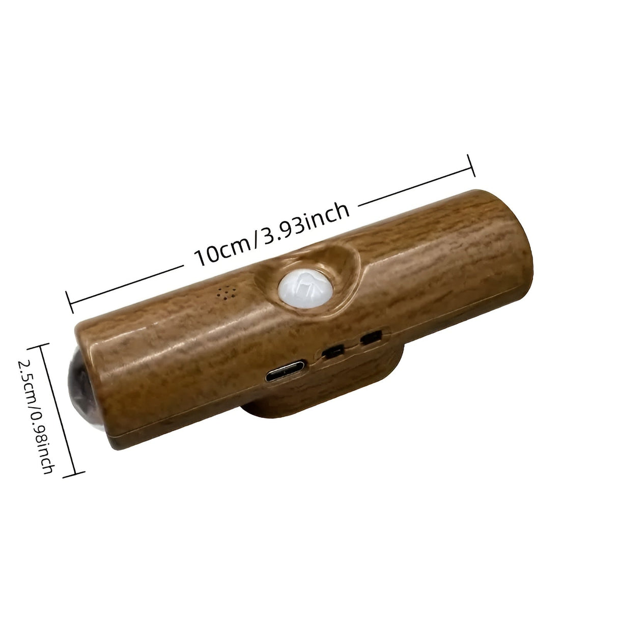 LED-nattljus med rörelsesensor (6-pack) - Dimmbar & RGB | USB-laddning, 3 ljusfärger, Perfekt för hall, trappa & vardagsrum Carvallo