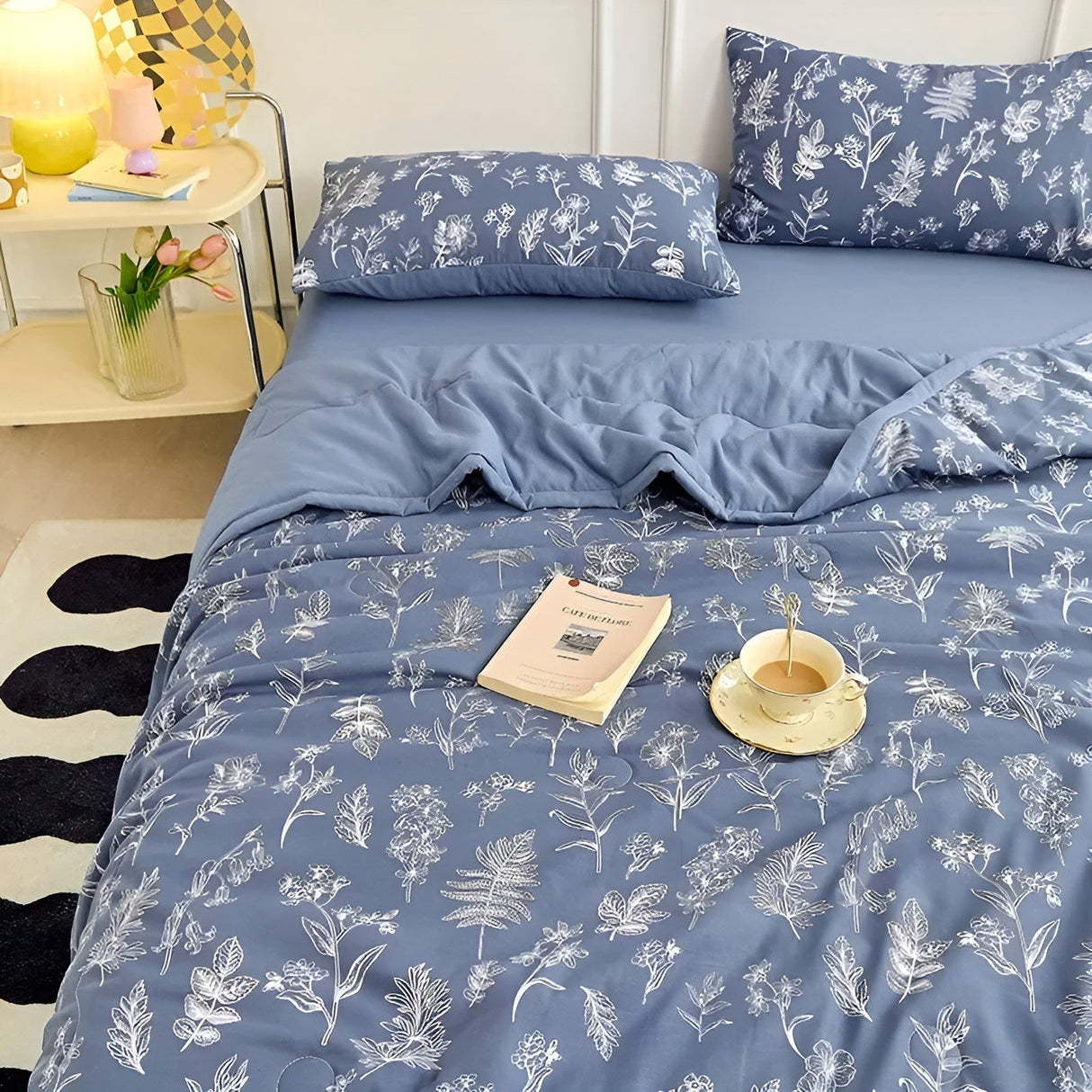 Sommarduvetöverdrag Set – Lätt och Hudvänlig | 2–3 Delar Tillverkat av Mikrofiber Carvallo