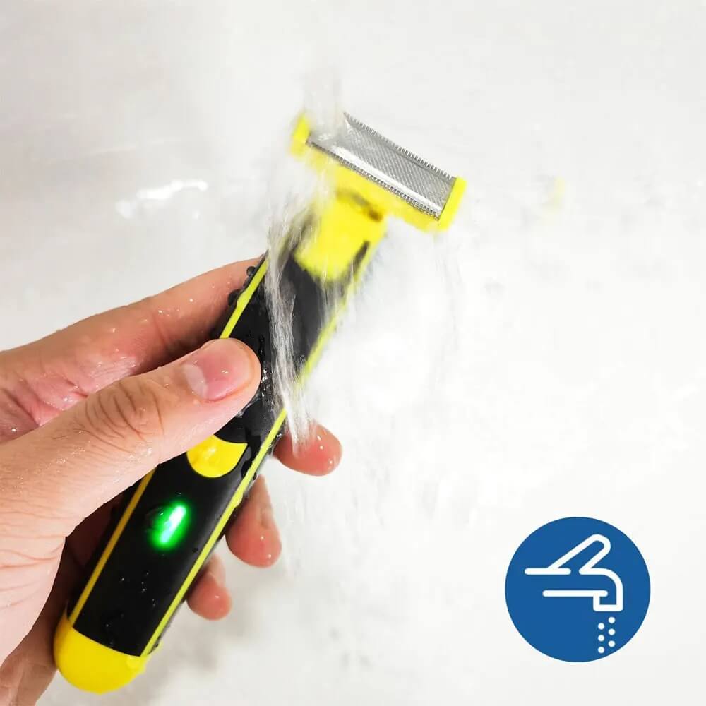 TrimFlex Rakapparat - Vattentålig, Dubbelbladig & Uppladdningsbar för Resor och Vardag-Hair Clippers & Trimmers-BB-Hemnix