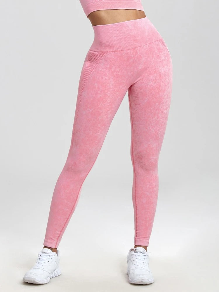 Hög Midja Fitness Leggings-Clothes for women-Hemnix-Hemnix