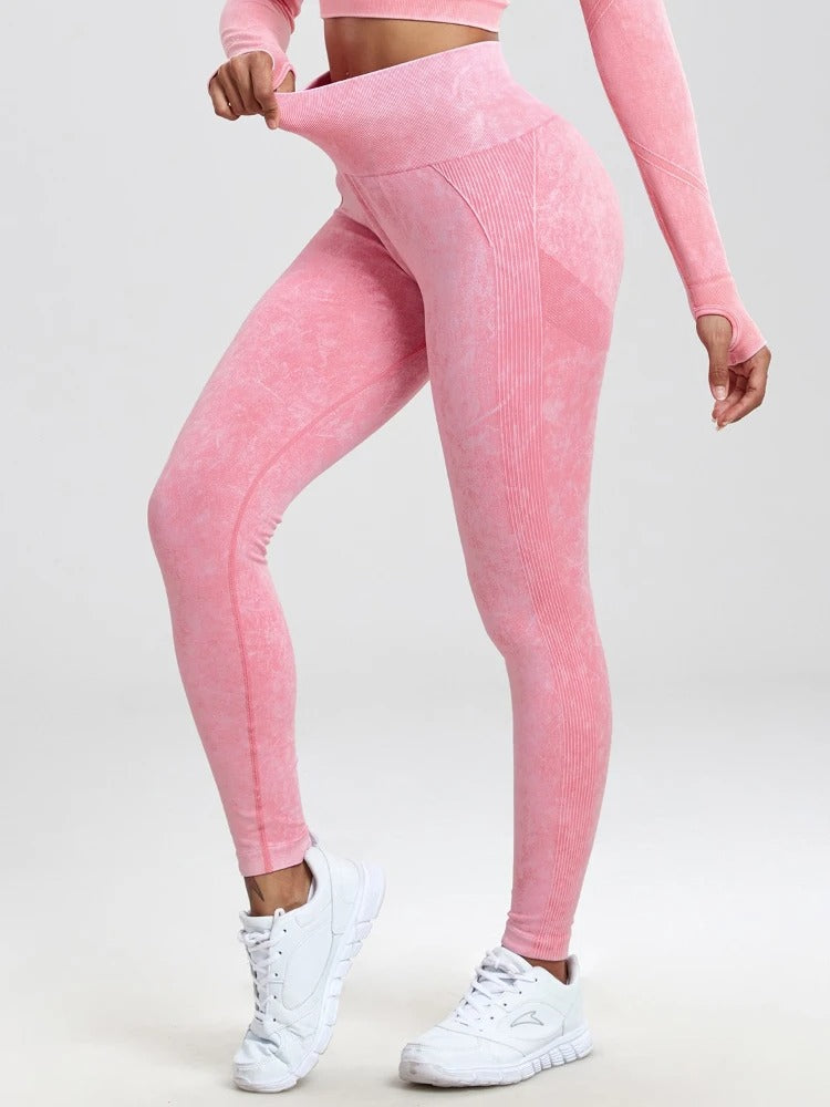 Hög Midja Fitness Leggings-Clothes for women-Hemnix-Hemnix