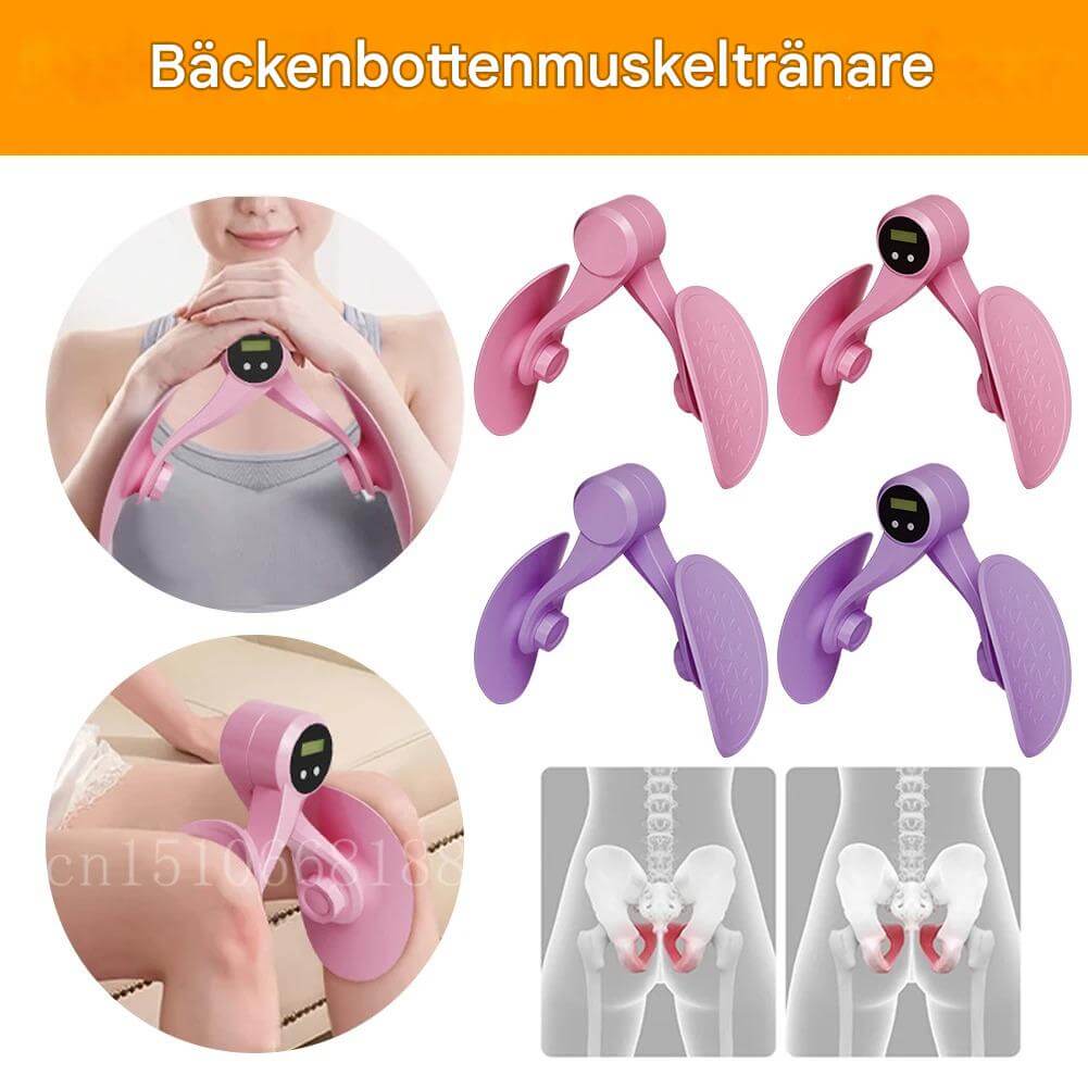 SlimTone – Bäckenbottentränare och Innerlårstränare med Motstånd | Effektiv Träning för Ben, Höfter och Armar-Exercise Bands & Loops-BB-Hemnix