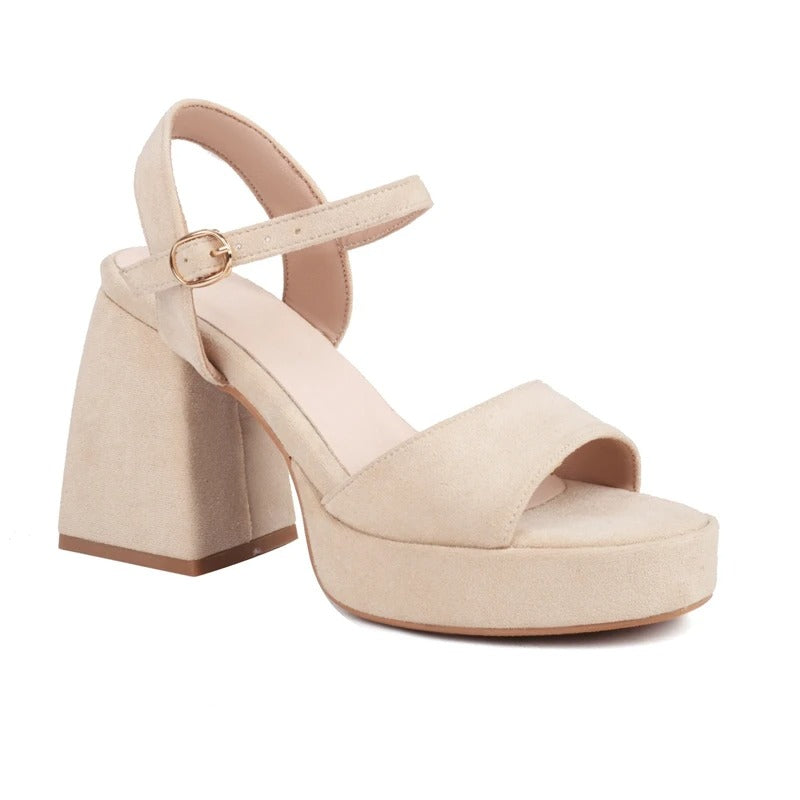 Chunky Heels Mockasandaler Bellasverige