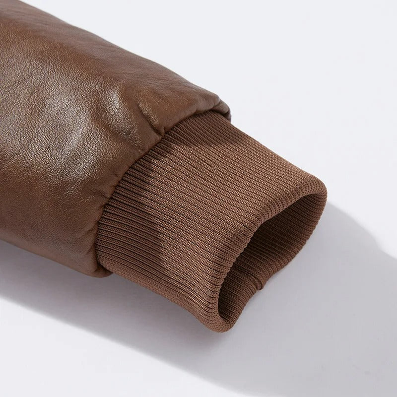 Casual varm bikerjacka för män-Hemnix-Hemnix