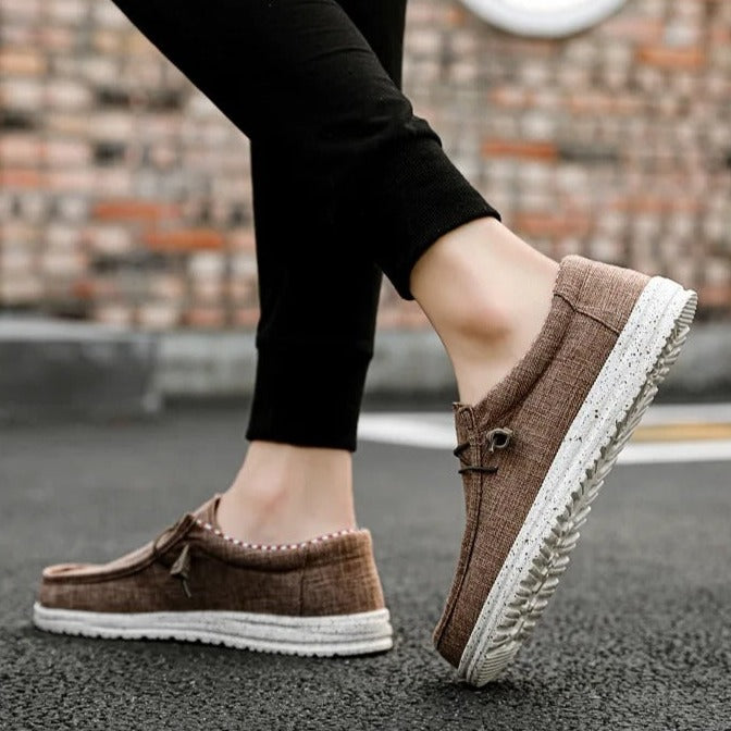 Slip-on-skor i canvas för män-Bellasverige-Hemnix