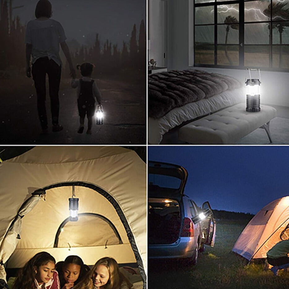 Carvallo - Multifunktionell LED-lampa med fläkt och laddare Carvallo