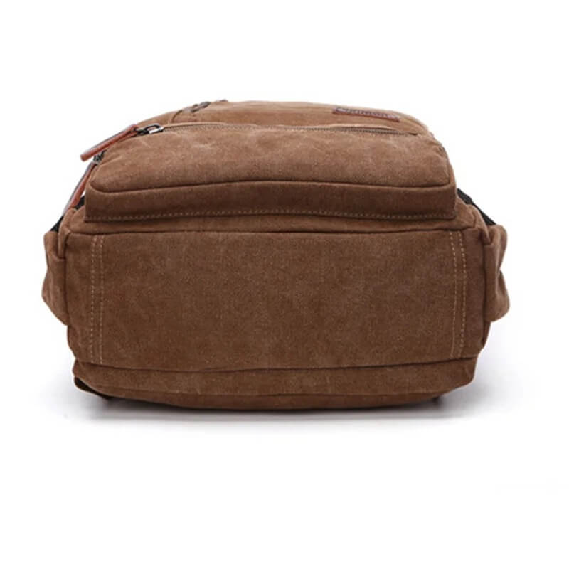 NomadiqPack – Vintage Canvas Ryggsäck för Resor | Stil, Funktion och Flexibilitet i Ett-Backpack-BB-Hemnix