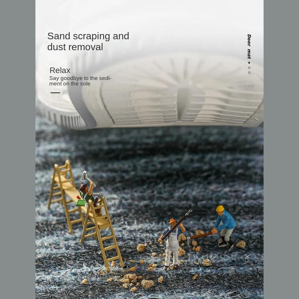 Dörrmatta PVC | Halkfri Klippbar Mat Entré Carvallo