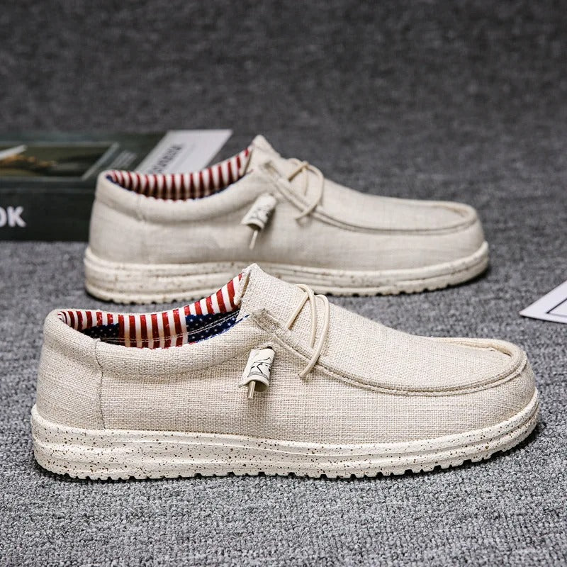 Slip-on-skor i canvas för män-Bellasverige-Hemnix
