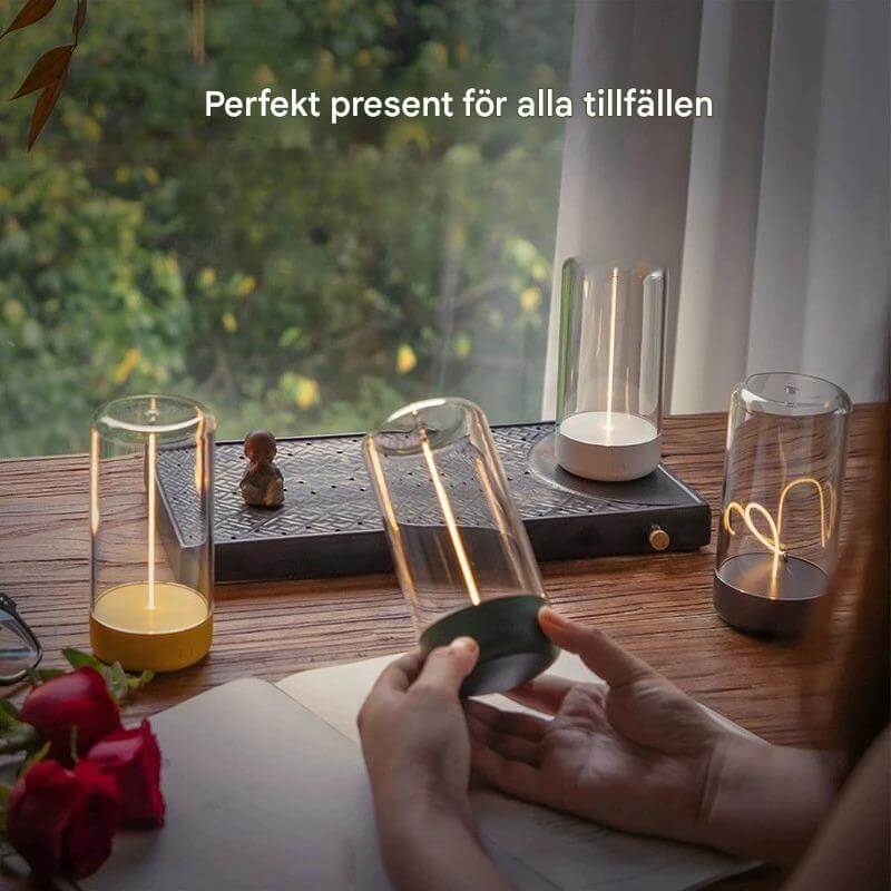 QuantumGlow – Bärbar LED-lampa med magnetisk och flexibel filament | USB-C uppladdningsbar ambient belysning-Lamps-BB-Hemnix
