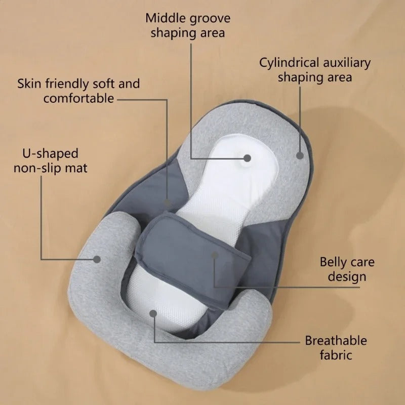 Anti-Reflux Höjd Baby Lounger Carvallo