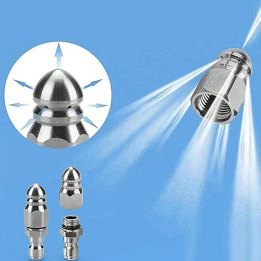 HydraJet – Avloppsmunstycke för Högtryckstvätt | Rensa Rören Med Kraft och Precision-Washer Nozzle-BB-Hemnix