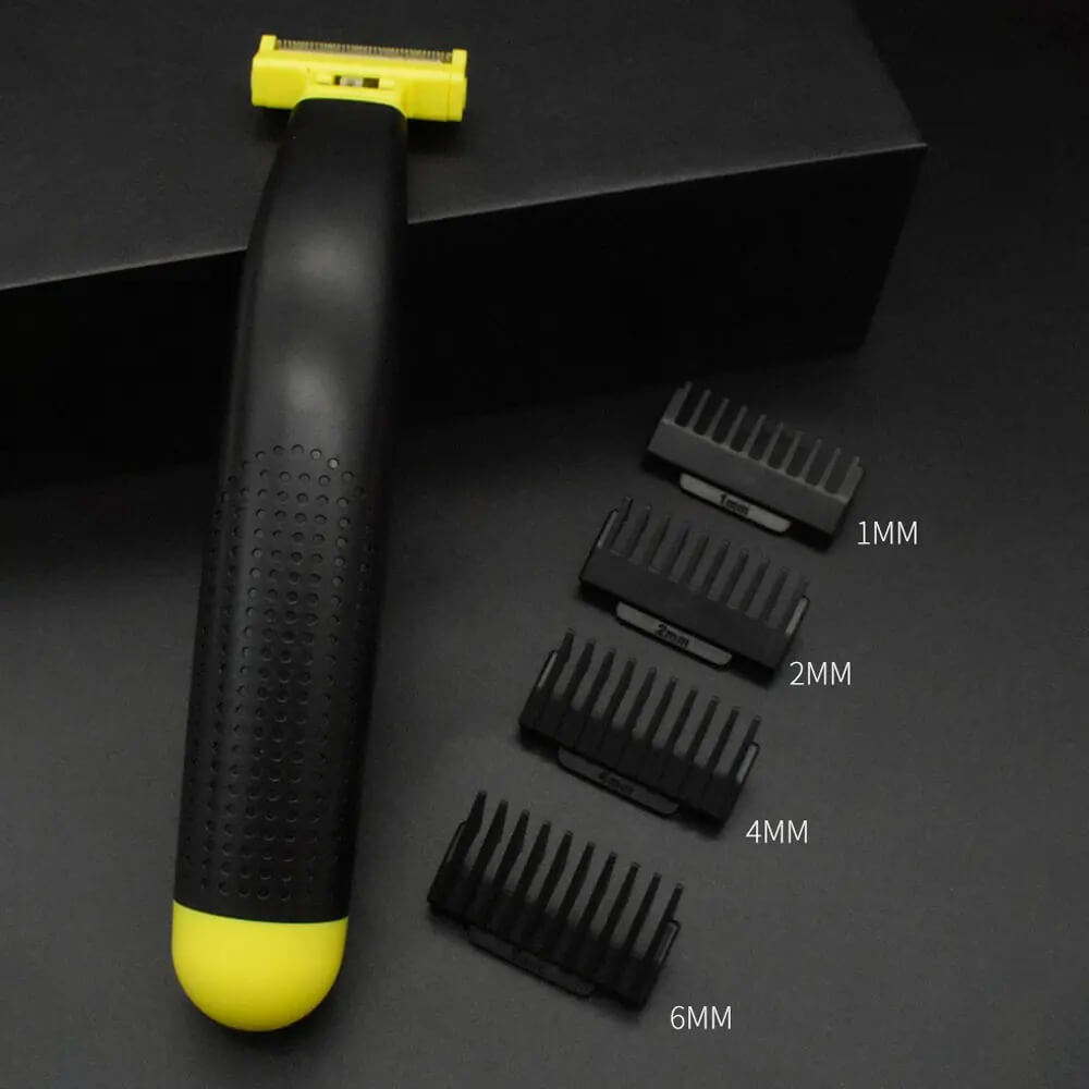 TrimFlex Rakapparat - Vattentålig, Dubbelbladig & Uppladdningsbar för Resor och Vardag-Hair Clippers & Trimmers-BB-Hemnix