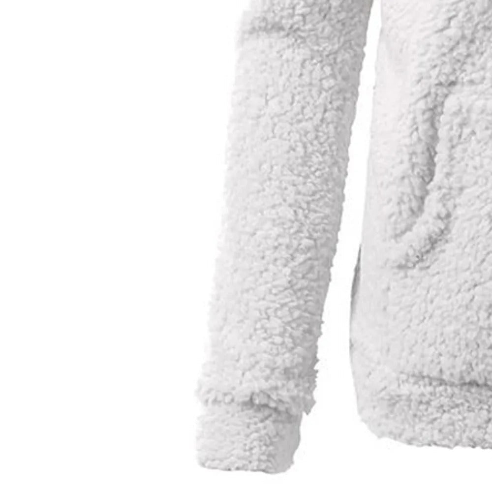 Fleece vinterjacka med huva för kvinnor-Hemnix-Hemnix