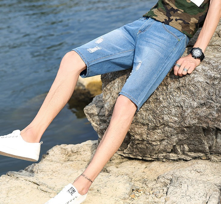 Jeansshorts för män-Hemnix-Hemnix