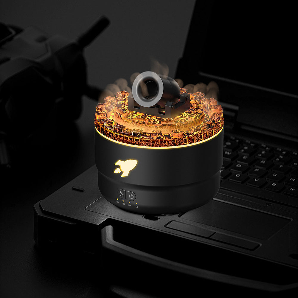 Eterisk oljediffusor - Cool Mist-luftfuktare med lugnande nattglöd MILA Sverige